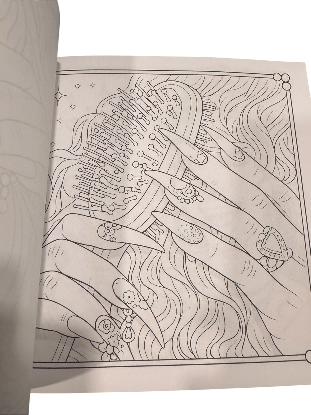Nail Design Coloring Book - Picture 5 of 5